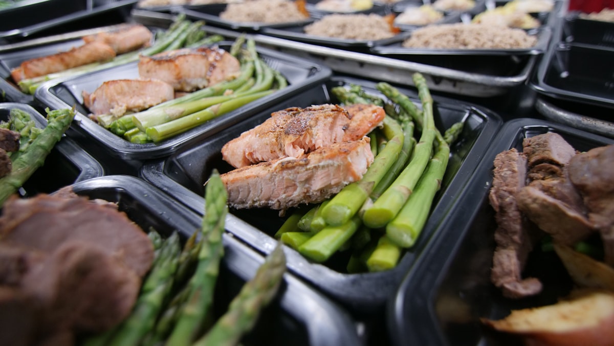 Préparation de repas sains pour la musculation